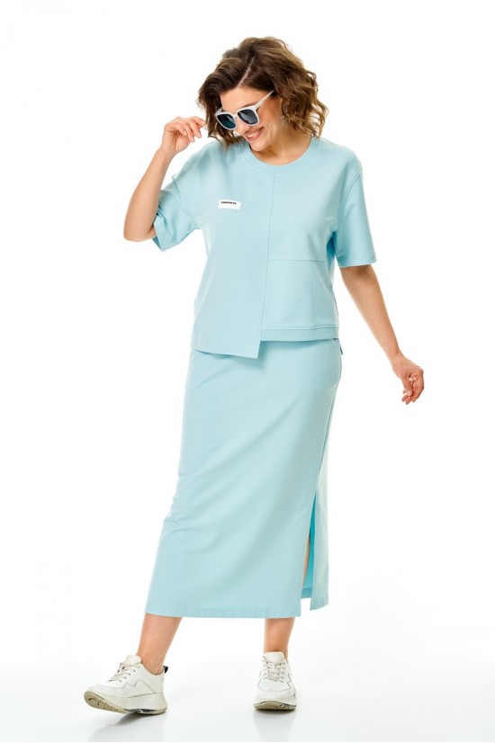 Карина Делюкс 1441 голубой