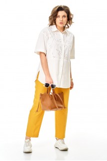 Карина Делюкс 1446 молочный+желтый Карина Делюкс 1446 молочный+желтый