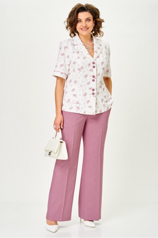 AIRA style 24252 пыльная роза+ белый