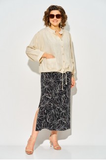 Liliana 1538 беж чёрный