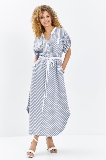 Euromoda 684 серо-синий