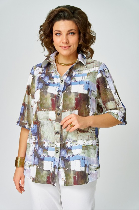 БелЭльСтиль 881 голубой дизайн