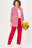 БелЭльСтиль 762+609 красный+полоска
