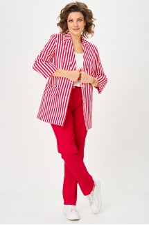 БелЭльСтиль 762+609 красный+полоска