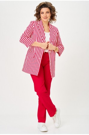 БелЭльСтиль 762+609 красный+полоска БелЭльСтиль 762+609 красный+полоска