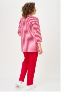 БелЭльСтиль 762+609 красный+полоска