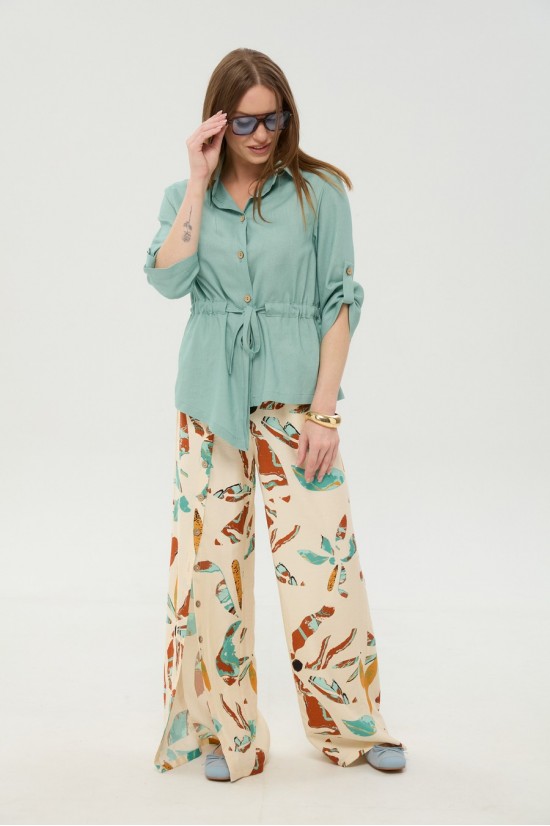 NIKVA 981-2 мята и бохо мультиколор