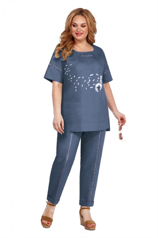 LaKona 11378 синий с одуванчиками