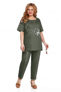 LaKona 11378 хаки с одуванчиками