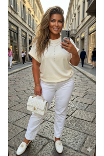 Vittoria Queen 30573 молочный