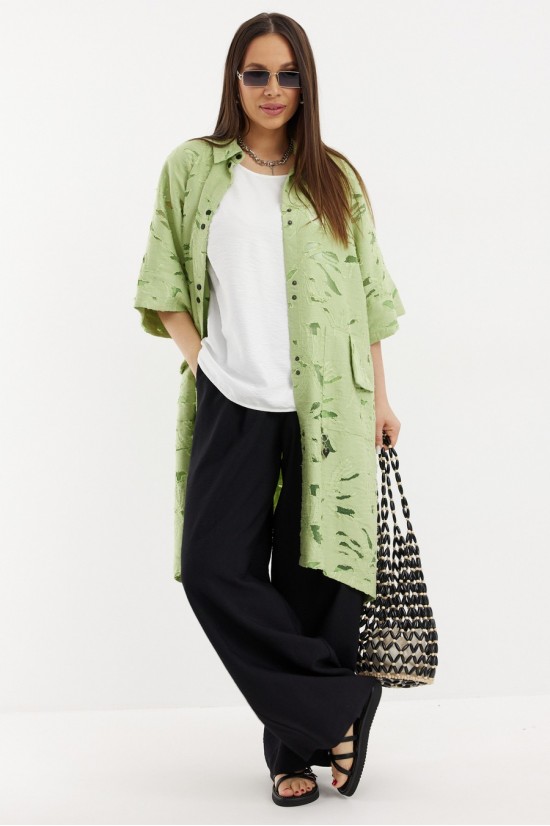 Магия моды 2711 лайм, черный, белый