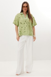 Магия моды 2729 фисташковый, белый