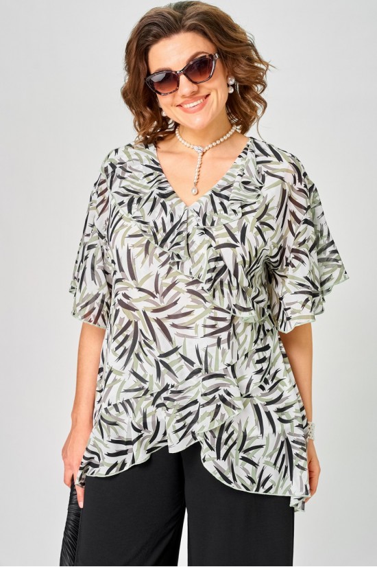 EVA GRANT 198-1 принт листики