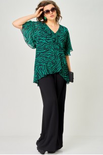 EVA GRANT 198-1 принт изумруд