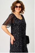 EVA GRANT 7246 черный в горох