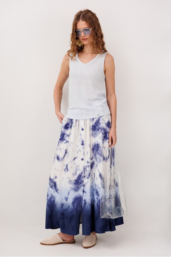 BUTER 3342 синий принт