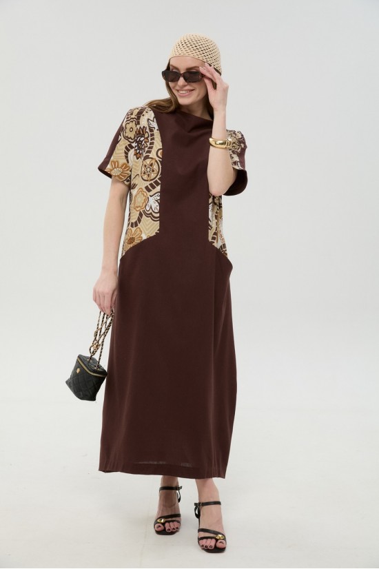 NIKVA 1052-2 шоколад и шоколадный мультиколор