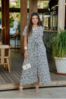 Vittoria Queen 28673 молочно-черный принт