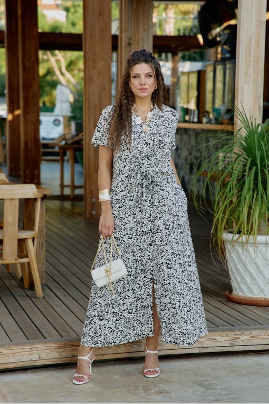 Vittoria Queen 28673 молочно-черный принт