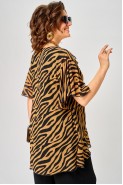 EVA GRANT 198-1 принт зебра кофе
