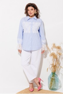 Anastasia Mak 1352 голубой+полоска