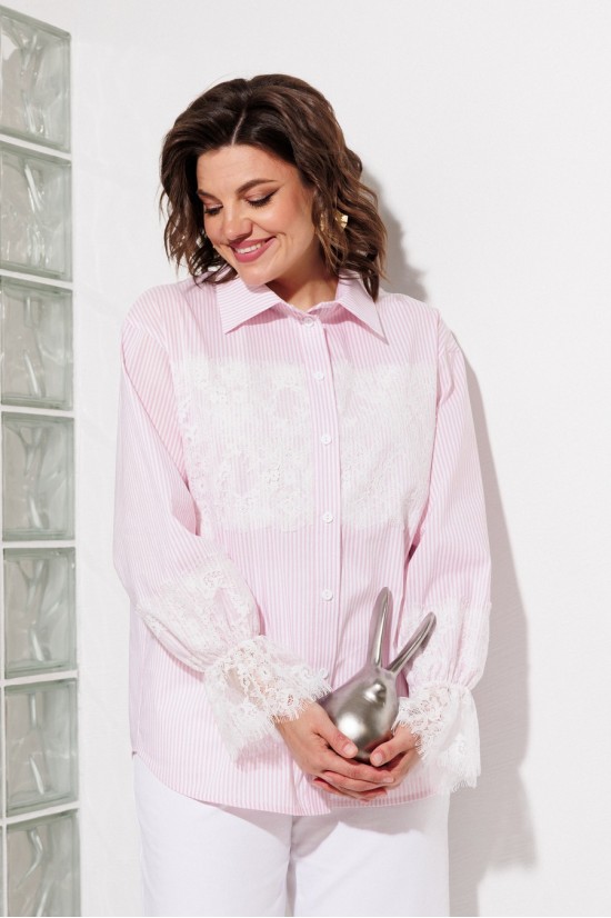 Anastasia Mak 1352 розовый+полоска