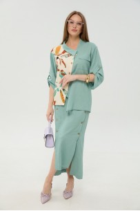 NIKVA 975-7 мята и бохо мультиколор