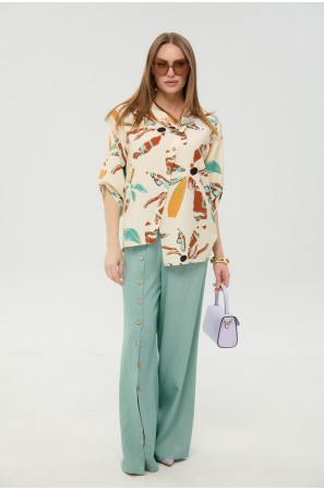 NIKVA 978-7 мята и бохо мультиколор