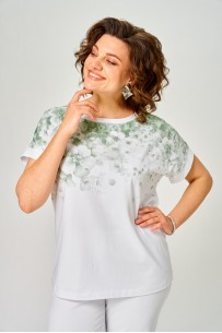 RUMODA 2258 зеленый_белый