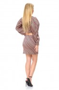 ABBI style 5019.2 бежевый с бордовым