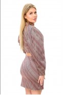ABBI style 5019.2 бежевый с бордовым