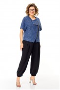 Michel chic 1457 черный, джинс