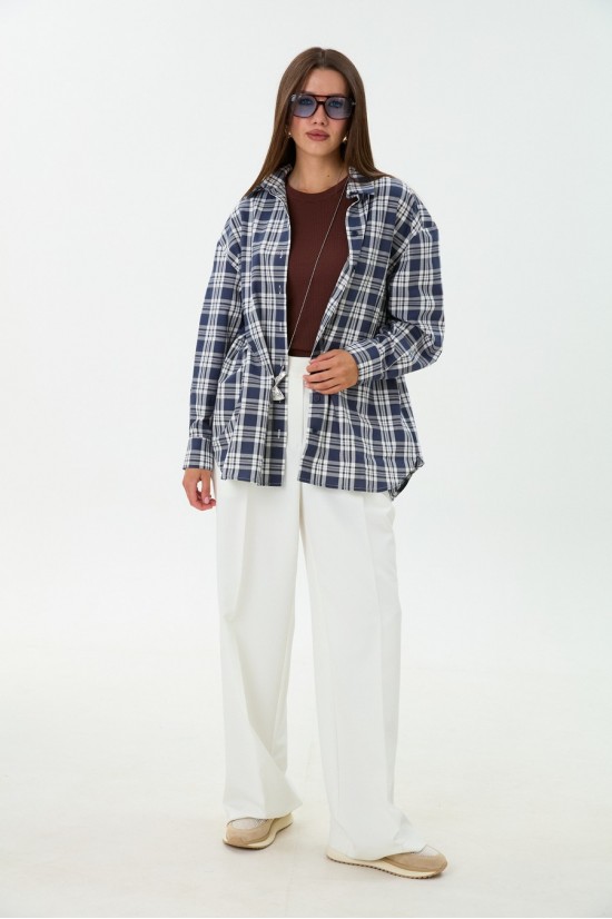 LM.Wear 1440146 синяя клетка