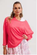 Anastasia 1375 белый+коралл