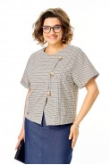 Michel chic 1422 джинс, капучино