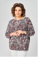 BLISS 9415 белый красный черный цветы