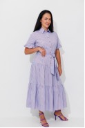AmberA STYLE 1153 голубой полоска