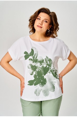 RUMODA 2259 зеленый_белый RUMODA 2259 зеленый_белый