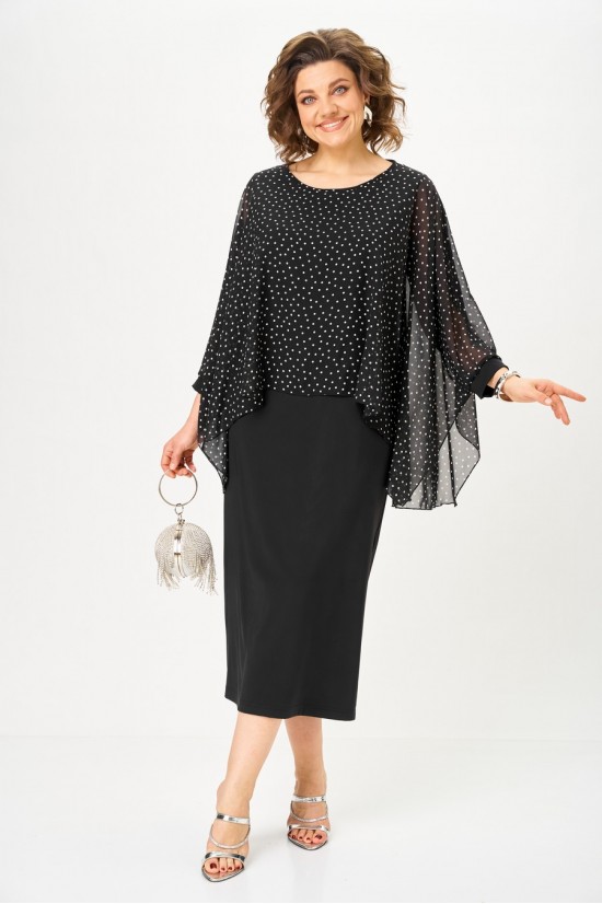 Michel chic 2202 черный, горох