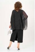 Michel chic 2202 черный, горох