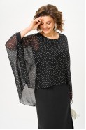Michel chic 2202 черный, горох