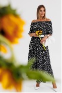 Anastasia 1237.2 черный (белый пояс)