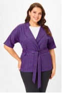 Lady Style Classic 1403/10 черный+фиолетовый