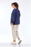 Lady Style Classic 2968/1 темно-синий+бежевый