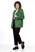 Lady Style Classic 3061 зеленый+черный