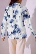 ABBI style 4075 акварельный цветочный принт