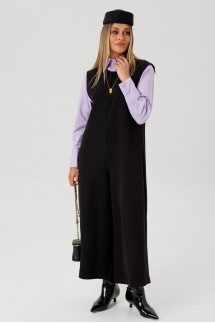 AmberA STYLE 2178 черный+лаванда