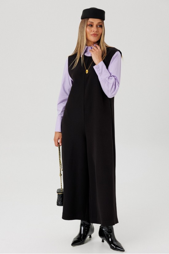 AmberA STYLE 2178 черный+лаванда