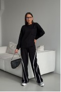 Dilana VIP 2115 черный с белым кантом