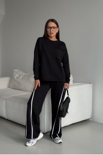 Dilana VIP 2115 черный с белым кантом